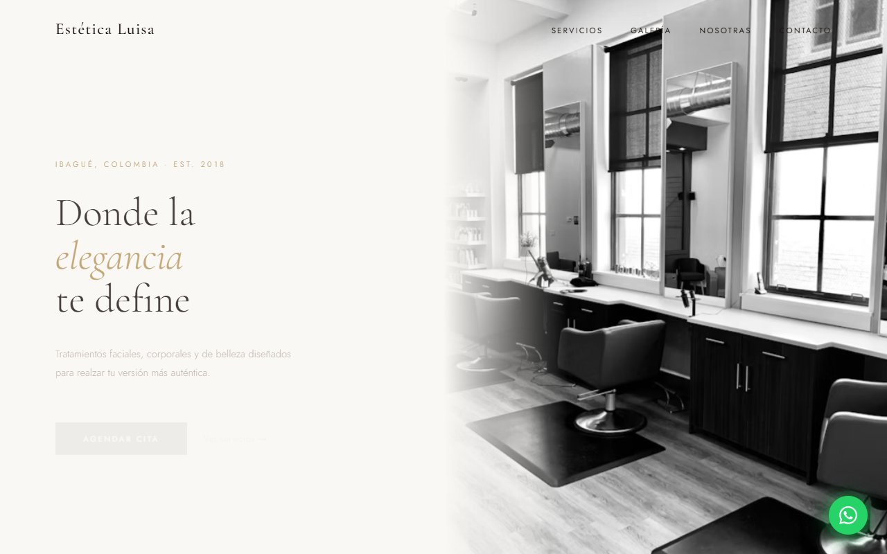 Demo Estética Luisa - Nivel 1